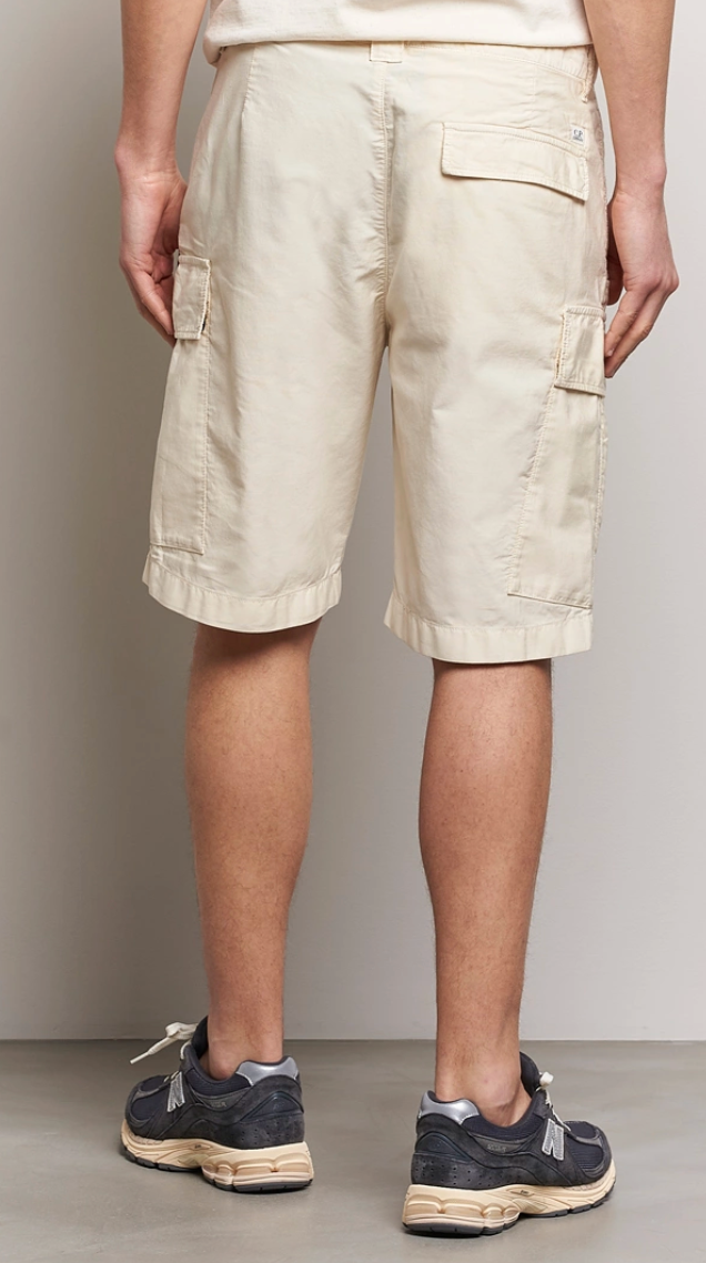 Twill stretch cargo shorts Ottoman