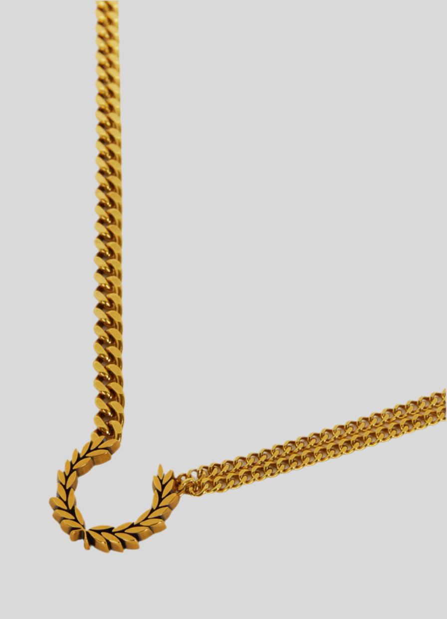 Double Chain LW Necklace | Gold