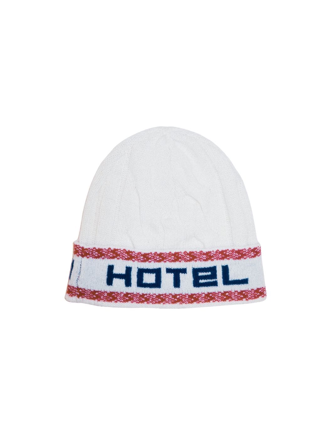 Hotel SKI Cable Knit Beanie | Cortina Cream