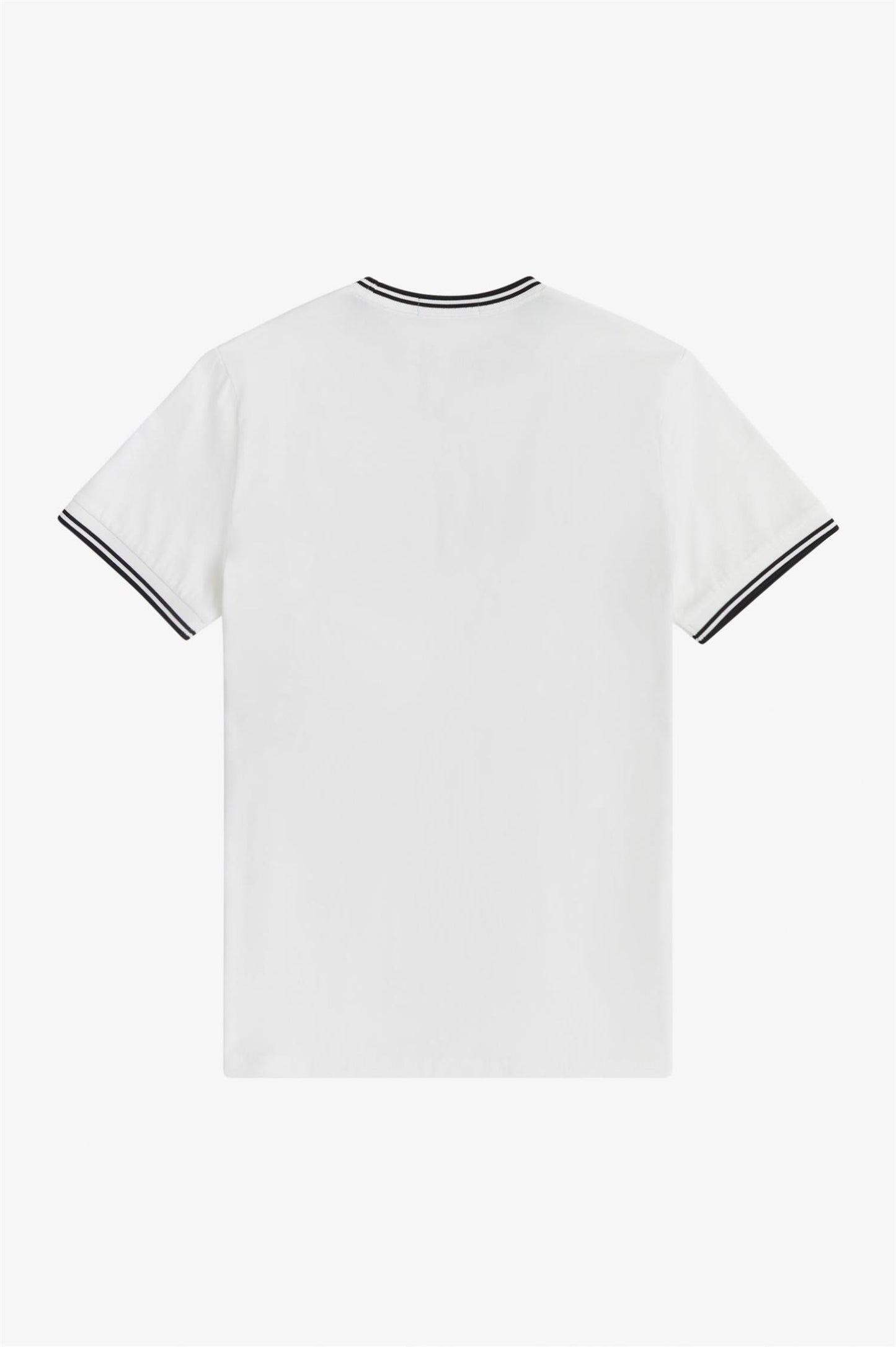 TWIN TIPPED TEE | WHITE