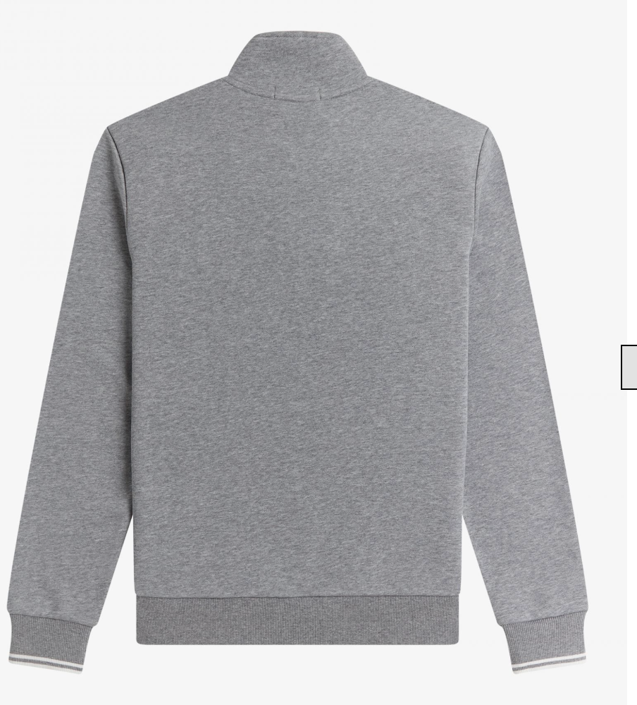 HALF ZIP SWEATSHIRT | STEEL MARL