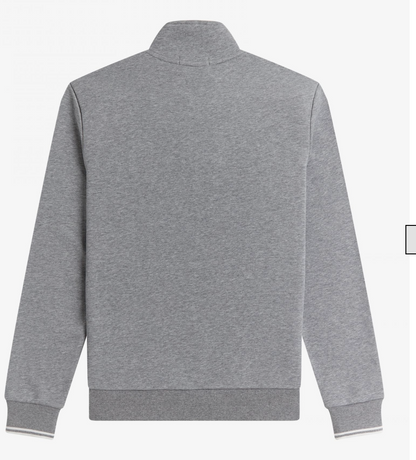 HALF ZIP SWEATSHIRT | STEEL MARL