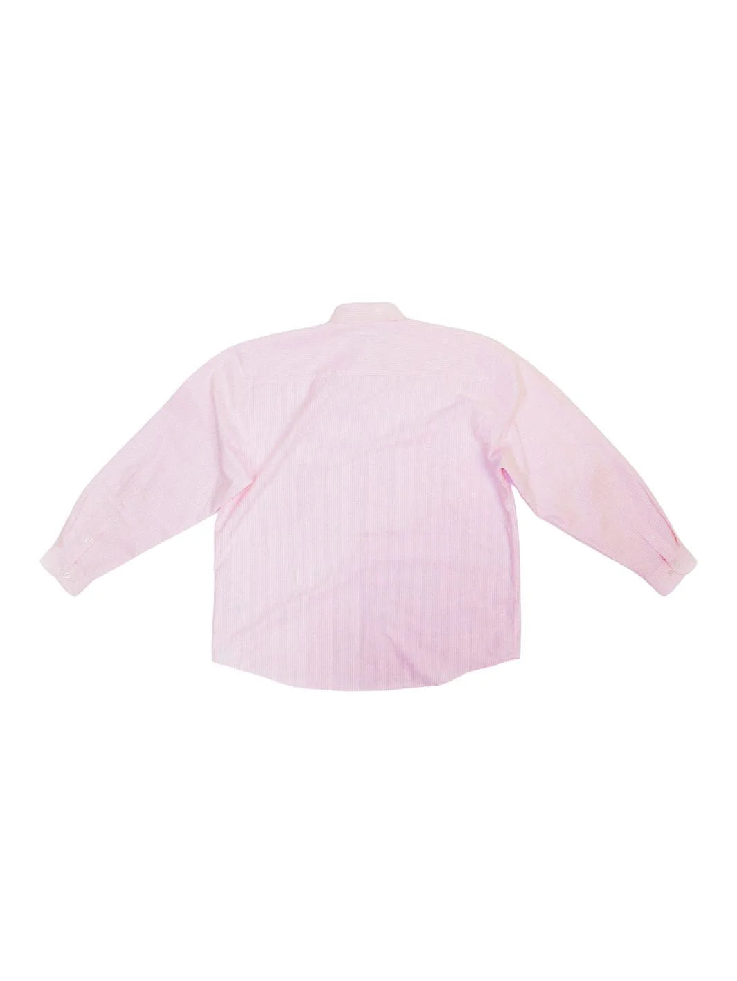 Oxford Striped Shirt | Pink