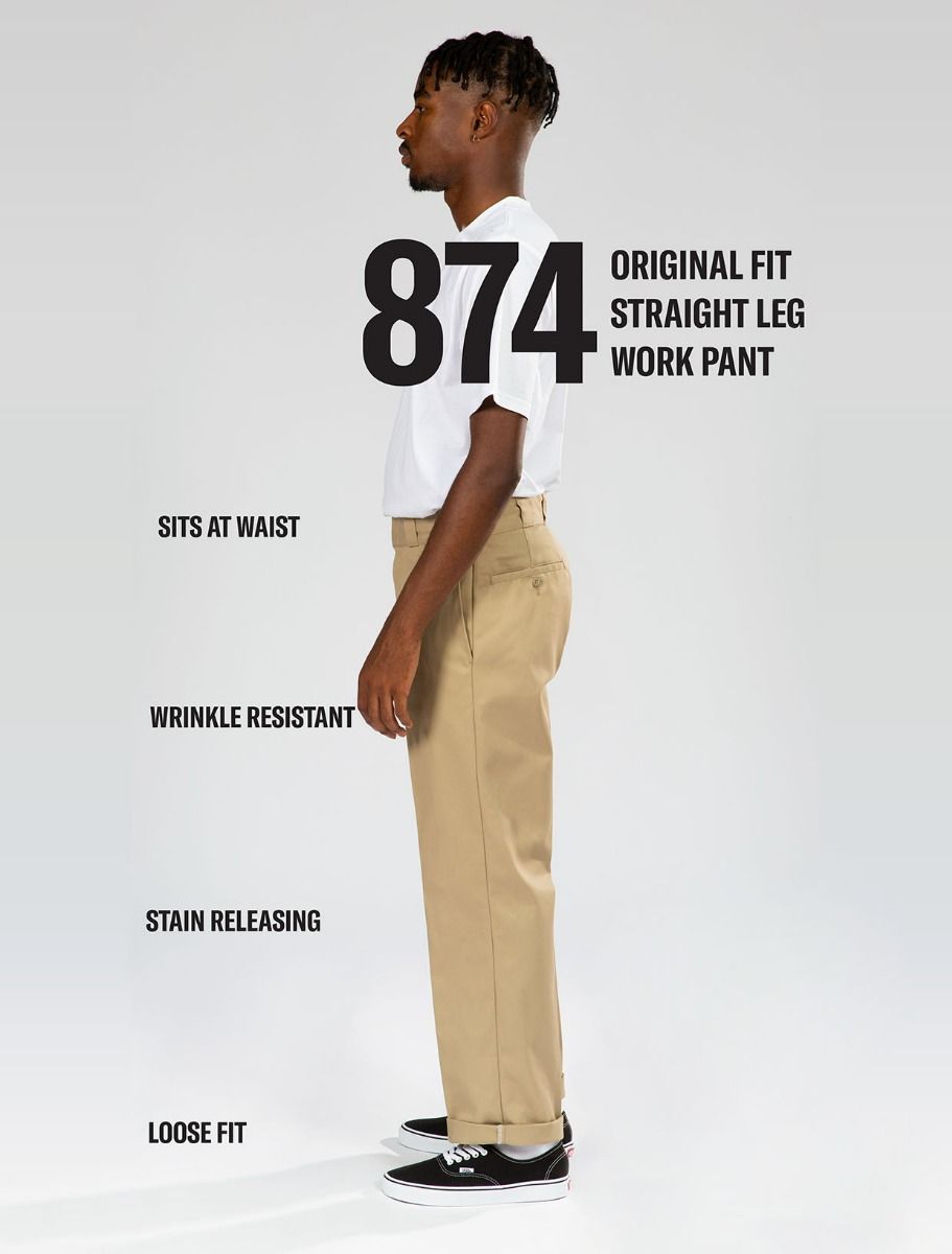 874 WORK PANT - KHAKI