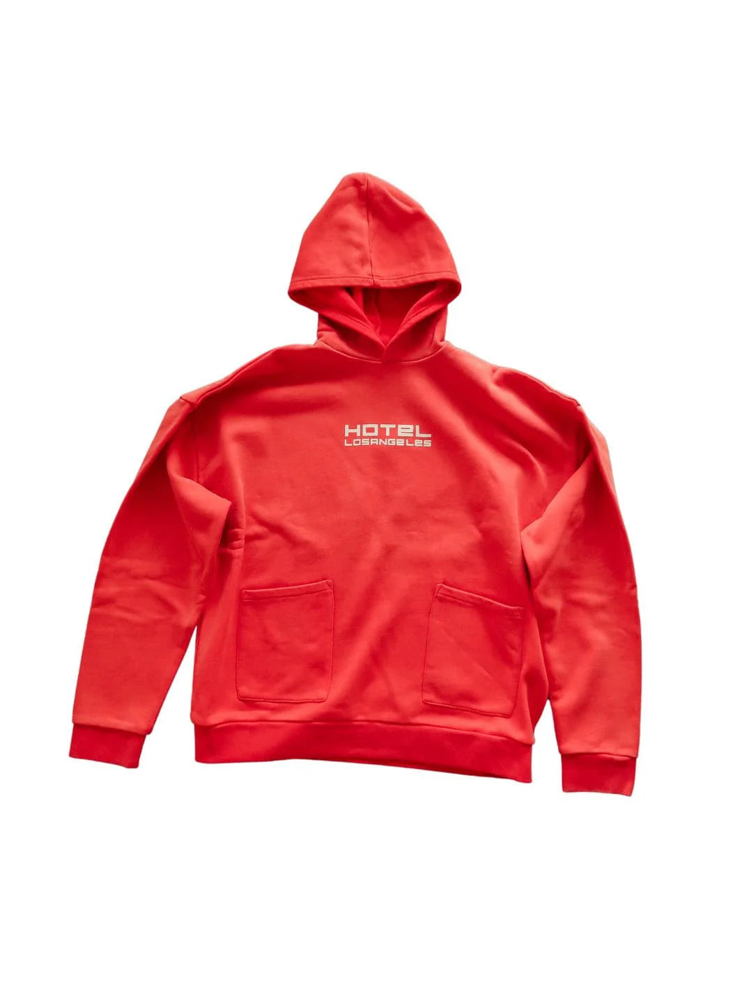 Hooded Sweat |  LA Cities Series - Faded Red