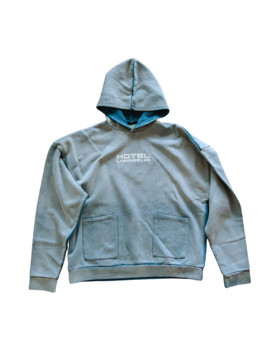 Hooded sweat | LA Cities Series - Faded Blue