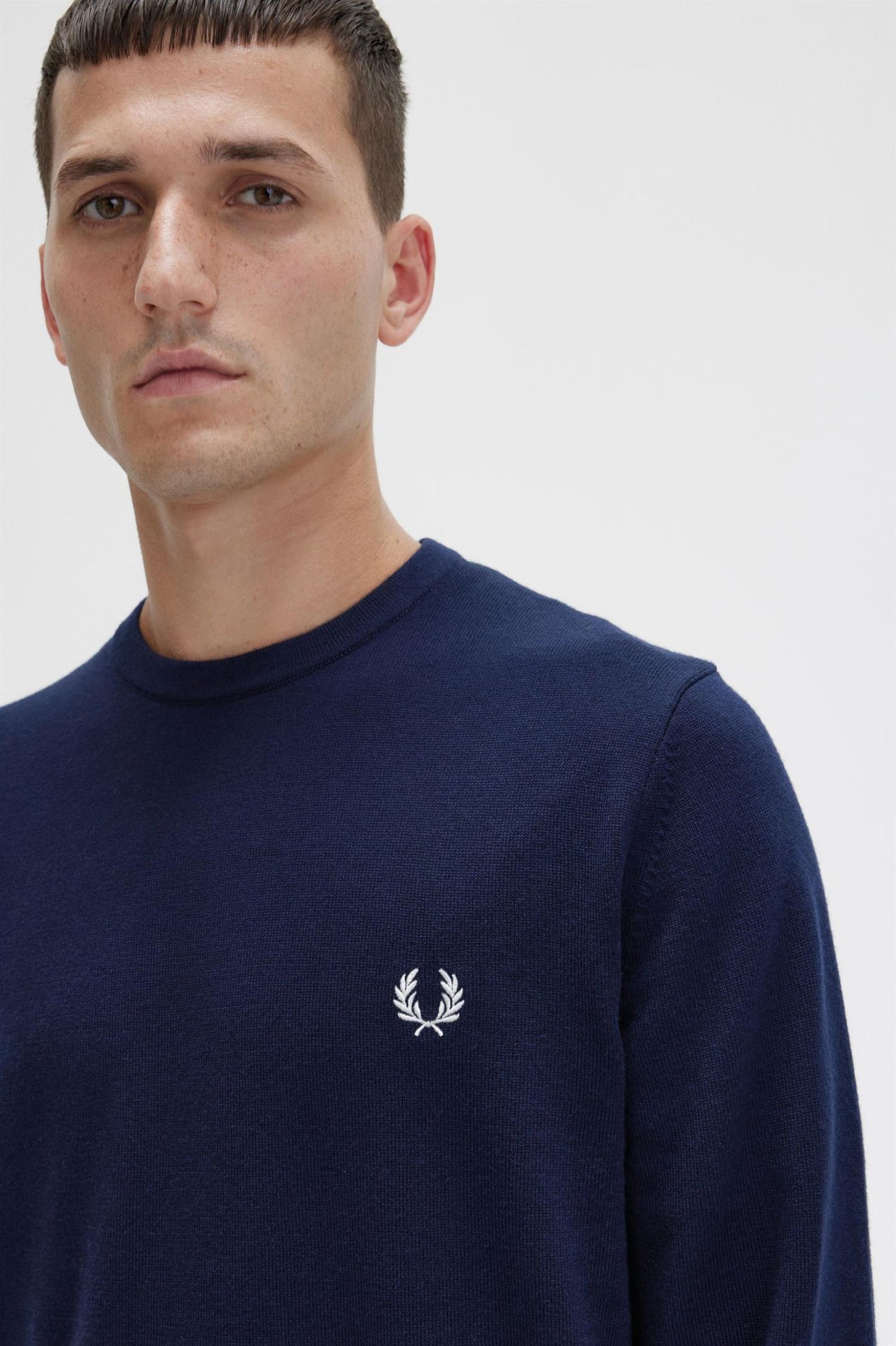 CLASSIC CREW NECK JUMPER | NAVY