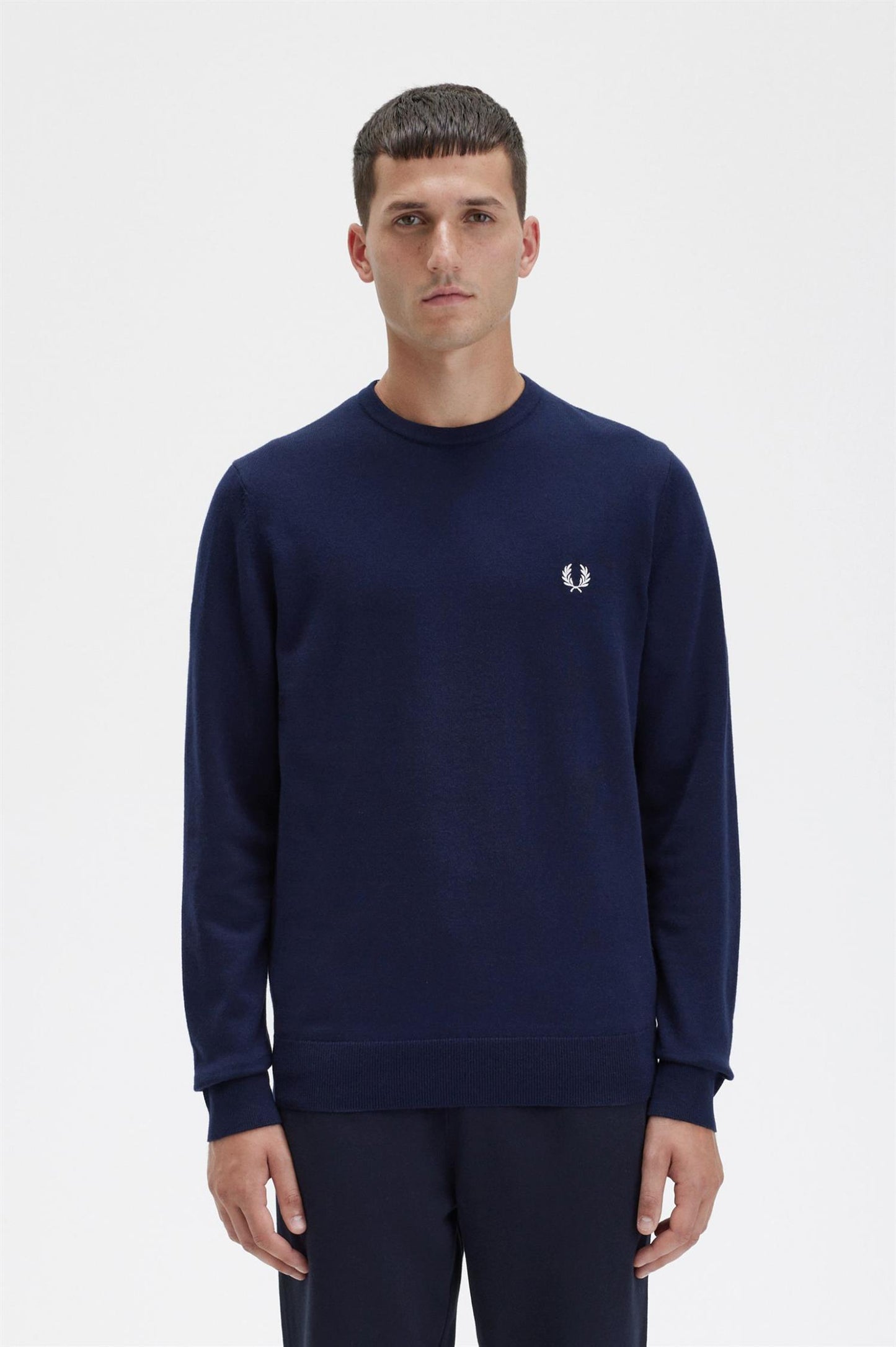 CLASSIC CREW NECK JUMPER | NAVY