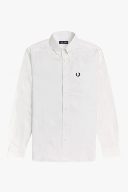 L/S OXFORD SHIRT | WHITE