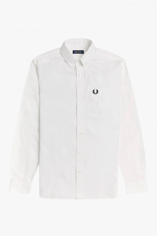 L/S OXFORD SHIRT | WHITE